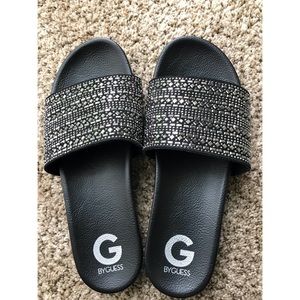 SPARKLE RHINESTONE SLIDES